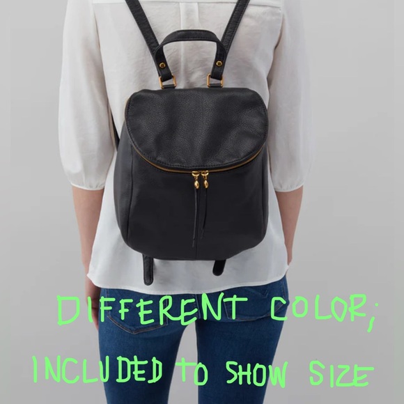 Hobo River Backpack - Black Suede - Picture 9 of 9